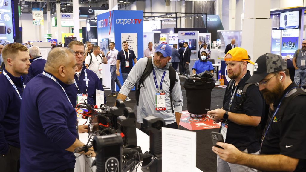 SEMA auto accessories trade show booth